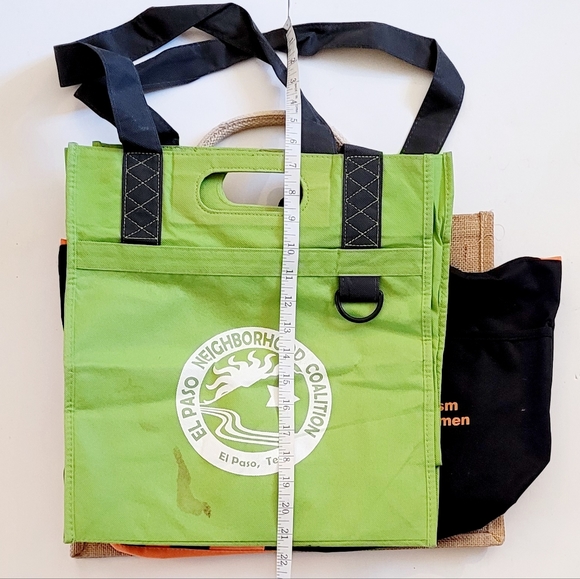 3 Shopping Totes - Picture 2 of 7